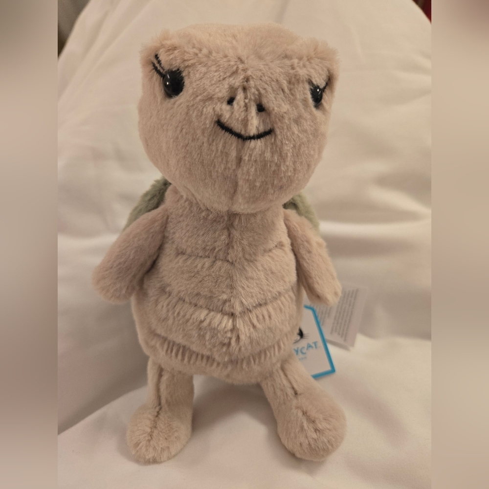 Jellycat Thimble Turtle 5.1" Soft & Plush BNWT Authentic - Picture 5 of 7